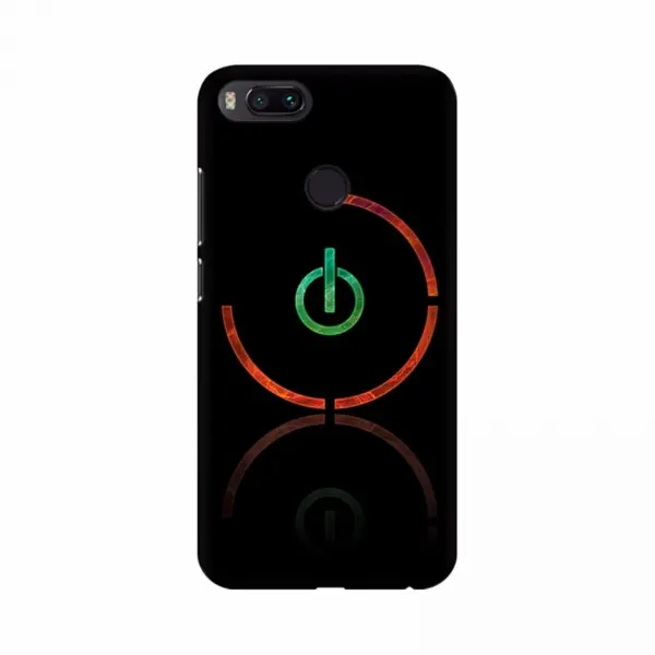 On and Off Power Button Mobile Case Cover