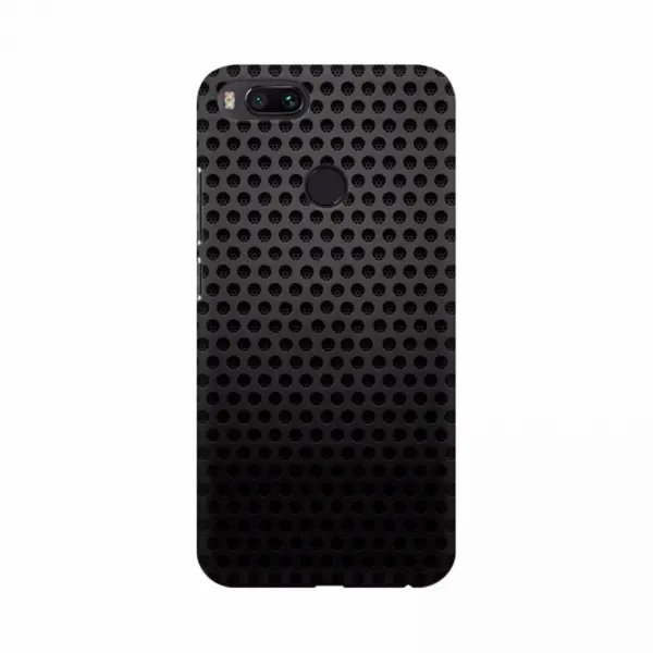 Simple Black Texture Effect Mobile Case Cover
