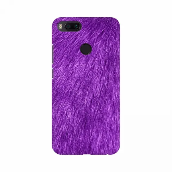 Purple coloring hair Mobile Case Cover