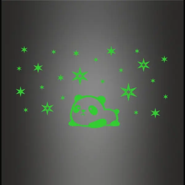 Generic Green Radium Kids Room Decor Wall Sticker