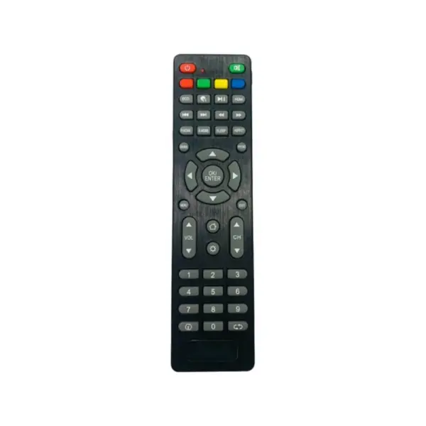 Generic Smart TV Remote No.1212 No Voice Croma Smart TV LCD LED Remote Control (Black)
