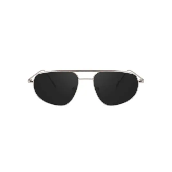 Generic Classic Unisex UV400 Protection Sunglasses (Silver)